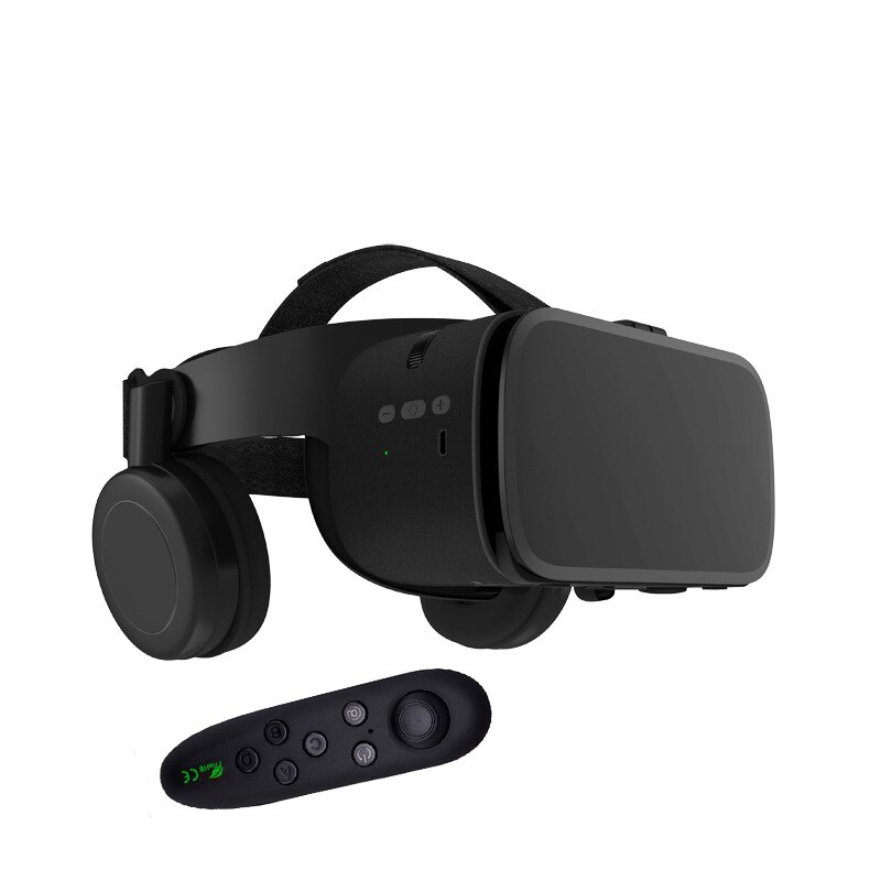 Z6 VR glasses VR Shinecon Virtual Reality Wireless Bluetooth Headset Remote Reality helmets Game box For xiaomi ios Phone: Z6 BK  Y1