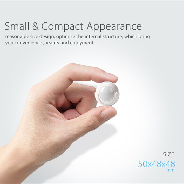 Smart Home Securicity Alarm System Battery Powered WiFi Infrared PIR Motion Sensor Detector Control Home Alarm System