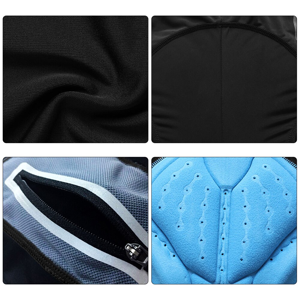 Pantalones de compresión para hombre, mallas, tela transpirable para correr, mallas negras para ciclismo, pantalones de verano para niño y hombre, bicicleta de montaña