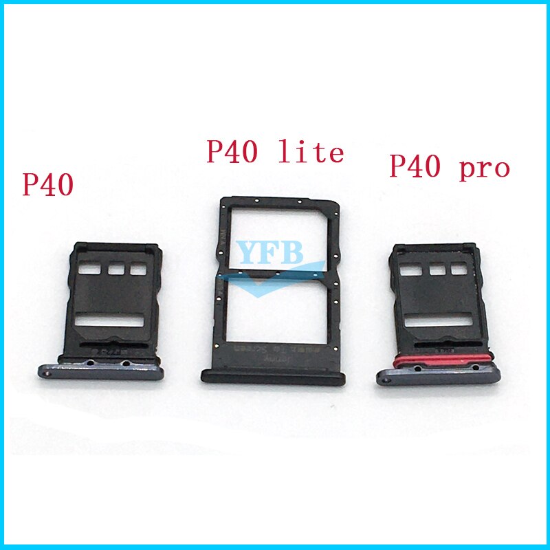 SIM Card Tray Holder Card Slot Adapter For Huawei P40 P40 lite P40pro Replacement Parts