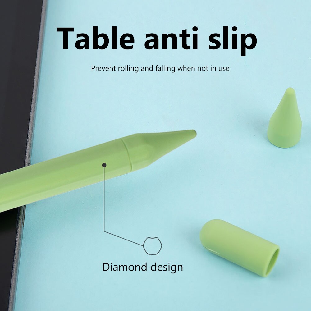 Funda de silicona antideslizante para lápiz UHB 3, cubierta protectora suave para lápiz óptico, soporte con mangas de punta