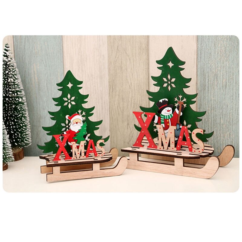 Kerst Houten Ornamenten Kerstboom Decor Vrolijk Kerstfeest Decoratie Voor Thuis Kerst Decor