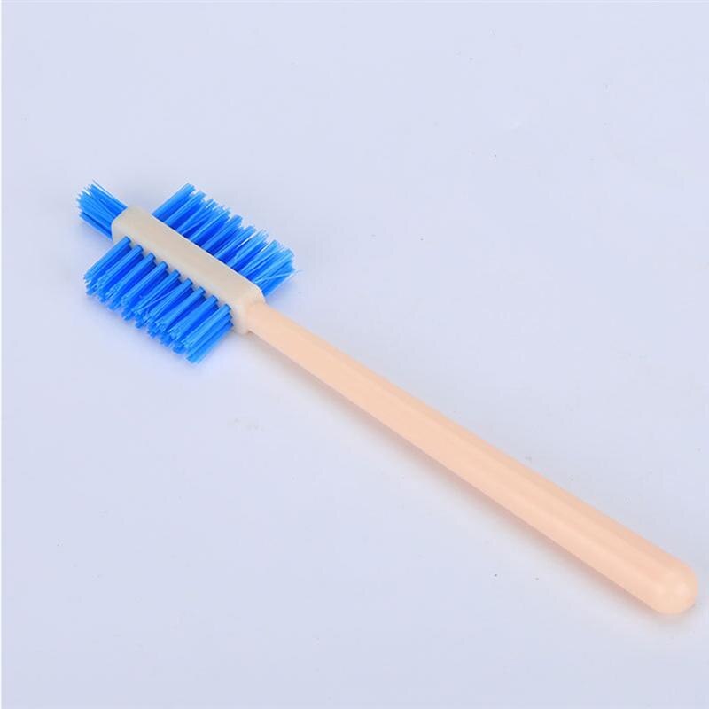 10 Pcs Triple Side Sojamelk Machine Reiniging Borstels Plastic Handvat Juicer Keukenmachine Borstels Koffiemolen Borstel Voor Keuken