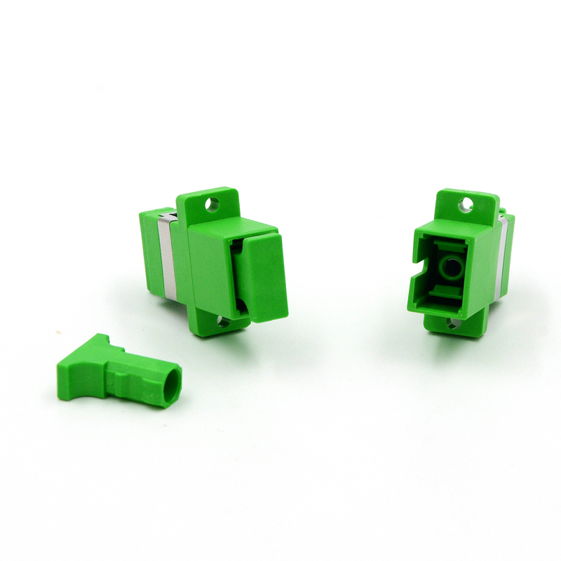 UNIKIT SC Simplex APC-B SC APC Simplex single-mode Fiber optic Adapter SC Optical fiber coupler SC APC Fiber flange SC connector