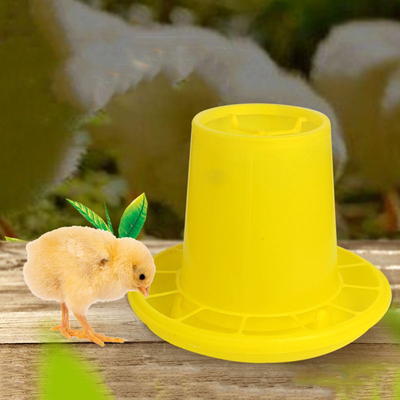 Outdoor Practical Bird Feeder Drinker Plastic Seed and Water Automatic Dispenser Feeding for Bird Chicken Duck Poultry