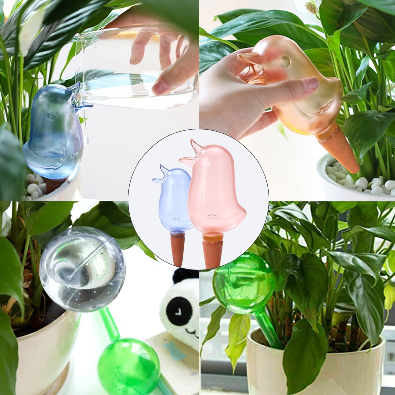 Casa/jardín agua planta doméstica bombilla maceta Dispositivo de riego automático alimentador de agua herramientas de riego de plantas de jardinería