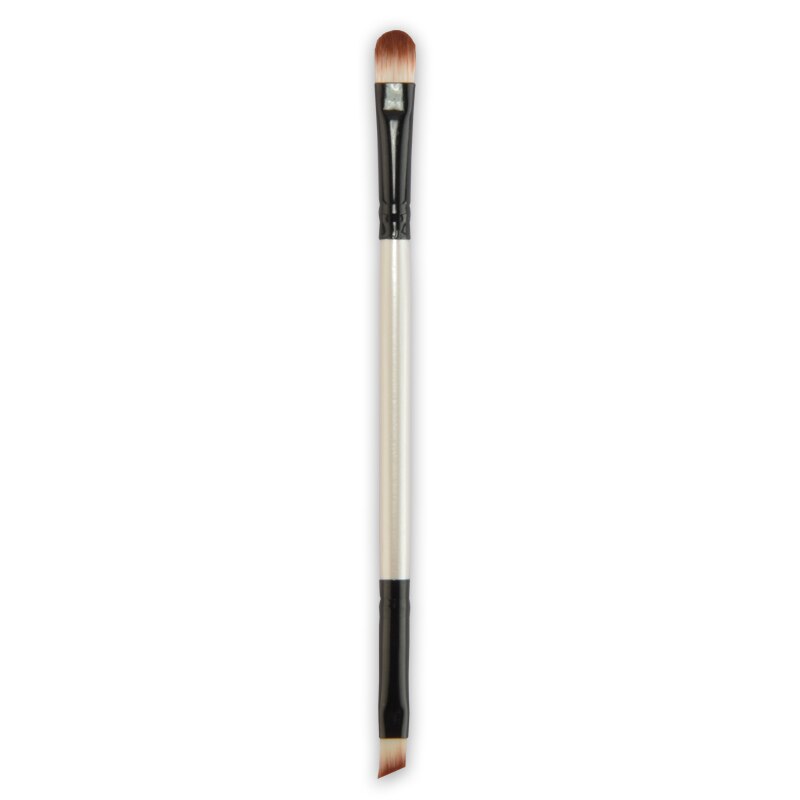 Brosse de maquillage en éponge à double tête, 1 pièce, pour fard à paupières, offre spéciale: Violet