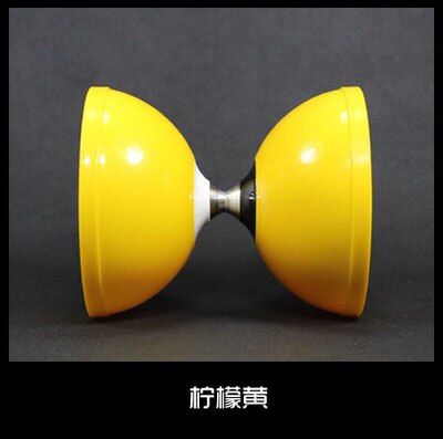 120mm*140mm 246g YOYO 3 Bearing Diabolo Set Metal Head Sticks Grade Chinese Kong Zhu: Yellow