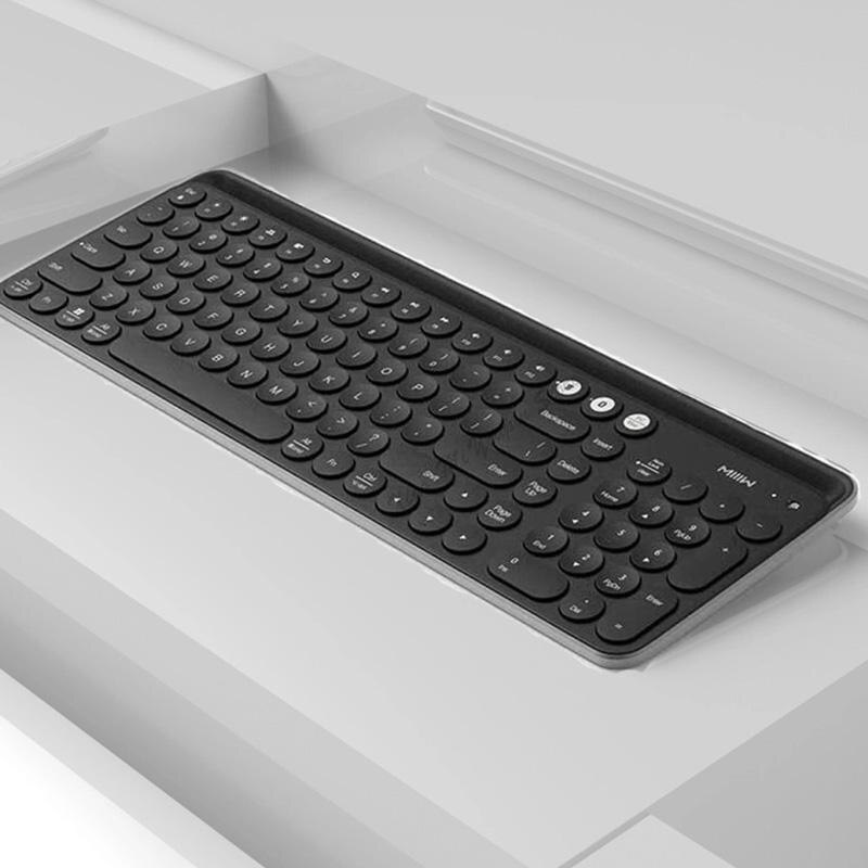 Original Xiaomi Miiiw Bluetooth Dual Mode Keyboard 104 Keys 2.4GHz Multi Compatible Wireless Portable for macbook Keyboard mini