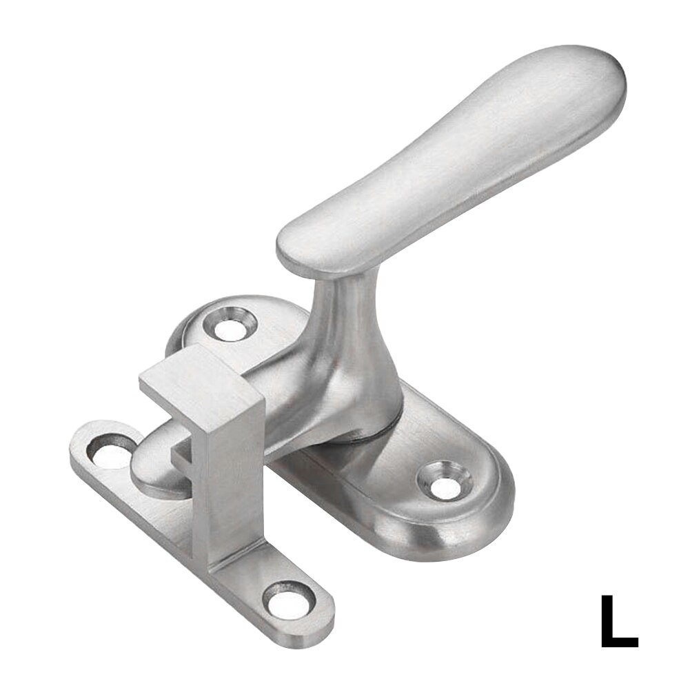 Lock Easy Install High Low Rotating Buckle Stainless Steel Hardware Gate Pin Latch Home Safety Window Door Bolt Rustproof