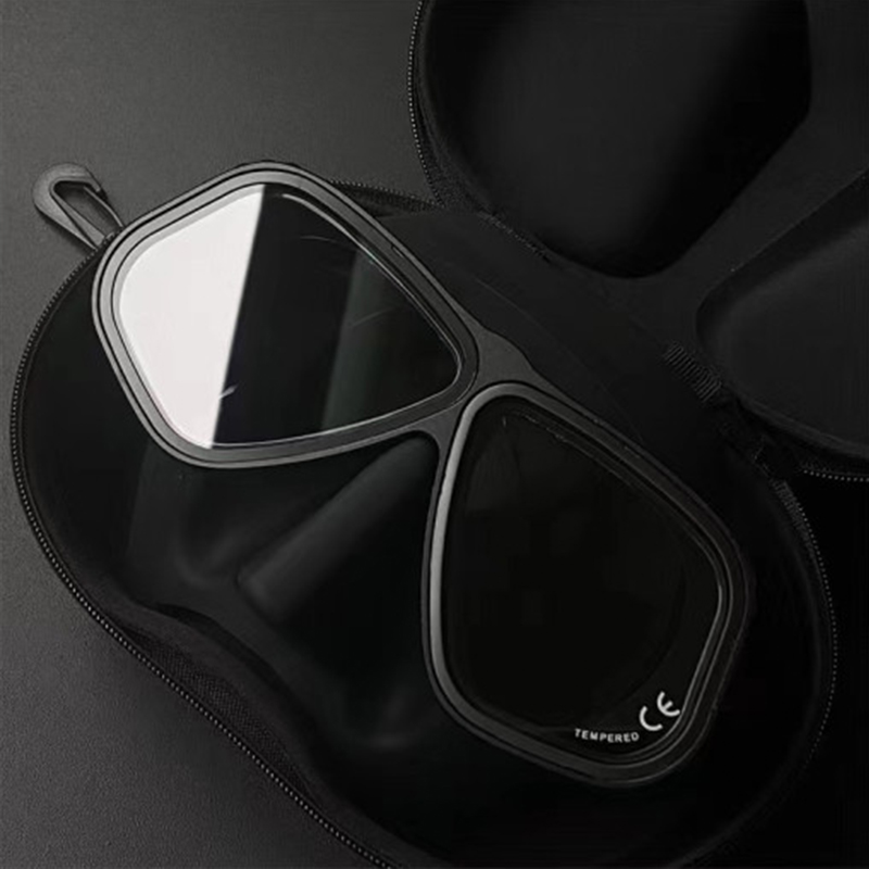 Similar Apollo's Free Diving Mask Aluminum Alloy Frame Mask Swimming Glasses 65cc Scuba diving Masks Snorkeling Wet Tube Set: black