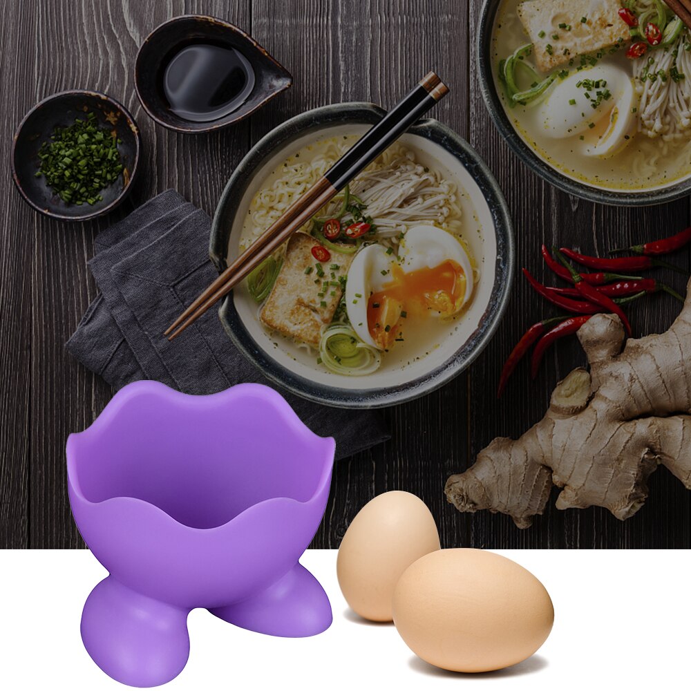 1 pc oeuf support de verre cuit oeuf cuiseur de alimentaire Silicone formes oeuf titulaire cuire Poach tasse petit déjeuner cuisson cuisine outils