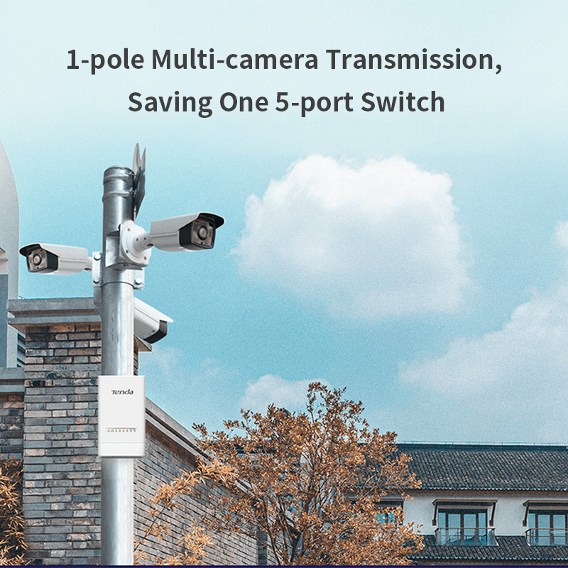 Tenda OS3 5KM 5GHz 867Mbps Outdoor CPE Wireless 5G WiFi Repeater Extender Router AP Access Point Wi-Fi Bridge p to p