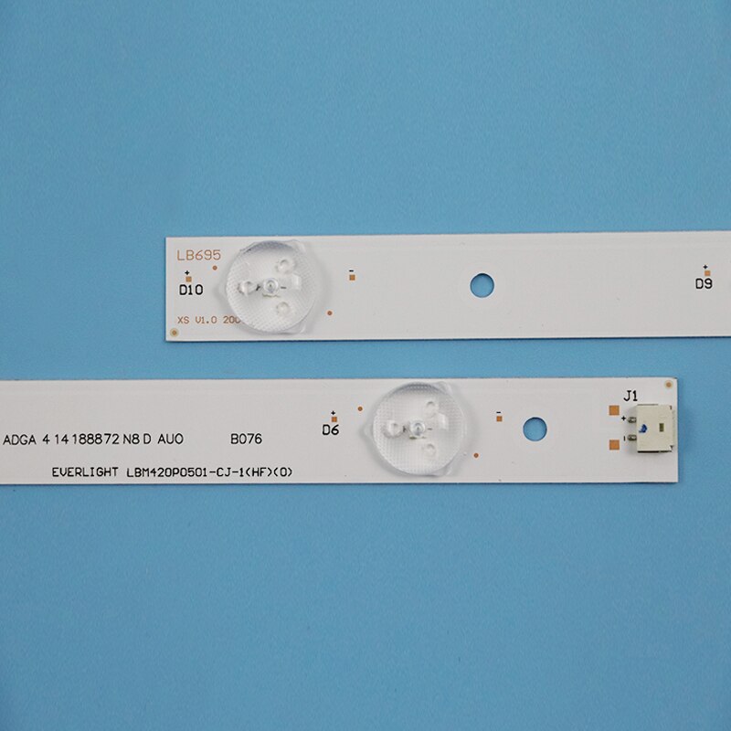 Tira de LED para iluminación trasera de TV Sharp, lámpara para modelos LBM420P0501, LC-42LB150U, LBM420P0501-CP-1, 42 &quot;, 10 LBM420P0501-CJ-2