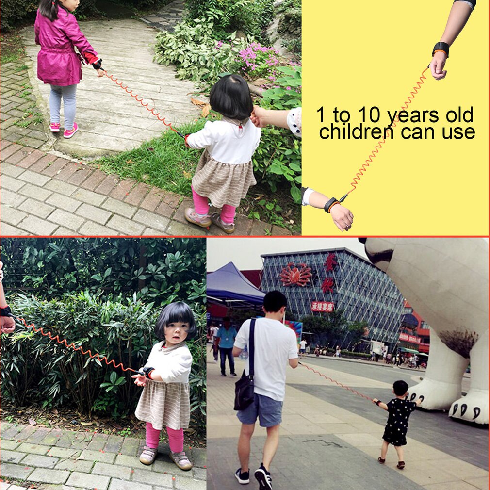 Toddler Baby Kids Safety Harness Child Leash Anti Lost Wrist Link Traction Rope Baby Safety Straps Leash Kid Keeper