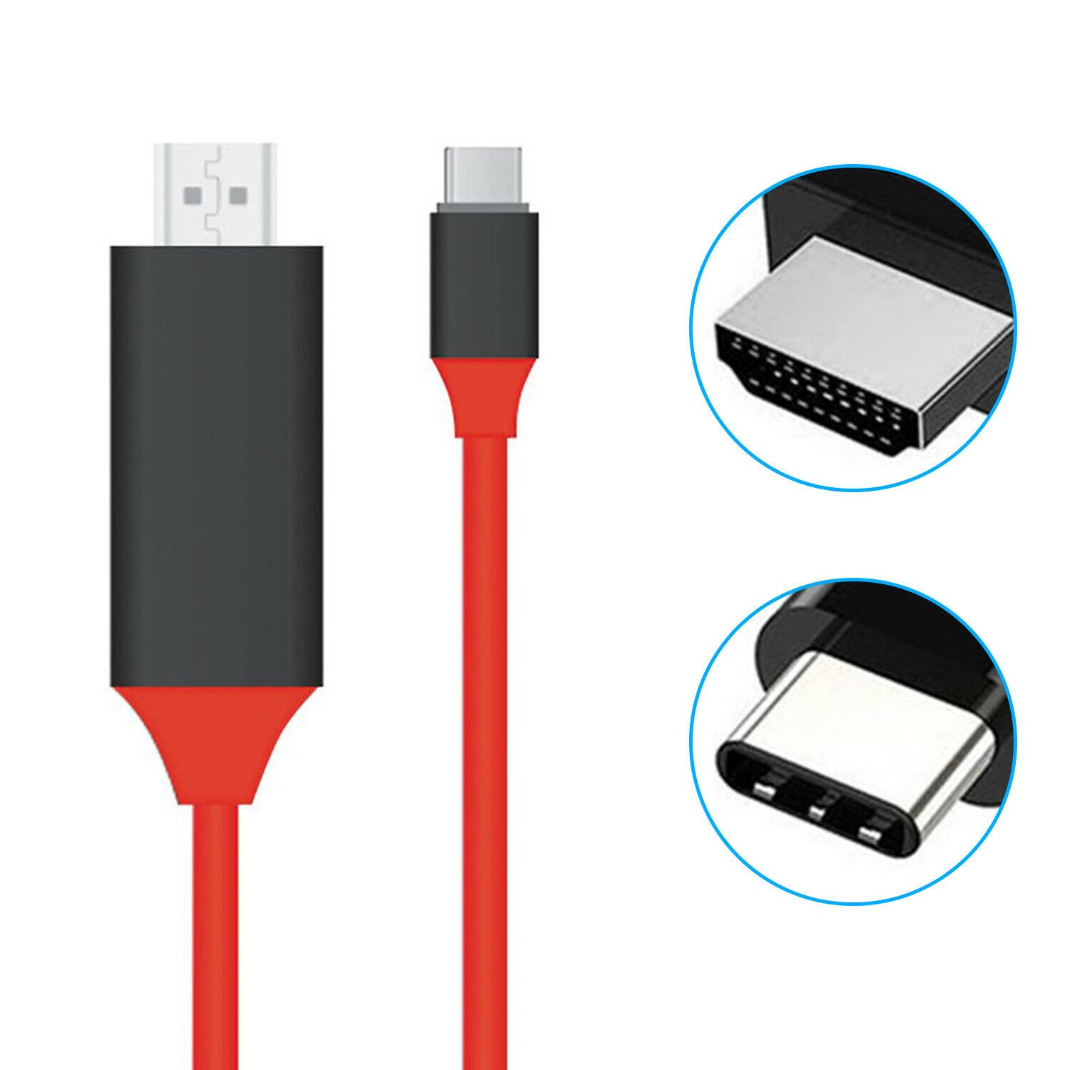 Usb C Type C Naar Hdmi-Compatibel 2.0 Kabel 4K Hd Kabel 2M Audio En Ethernet Voor hdtv/Projector High Speed Kabel