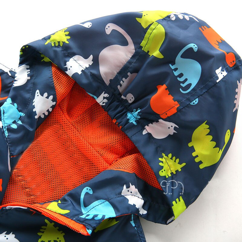 freundlicher Jacke Mäntel Jungen Oberbekleidung Frühjahr Jungen Windjacke Dinosaurier Baby Herbst Nette 80-120cm