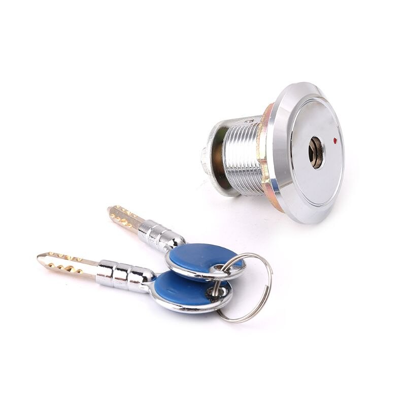Super sikkerhed pengeskab anti-tyveri lås med krypteringsnøgler kobber cylinder