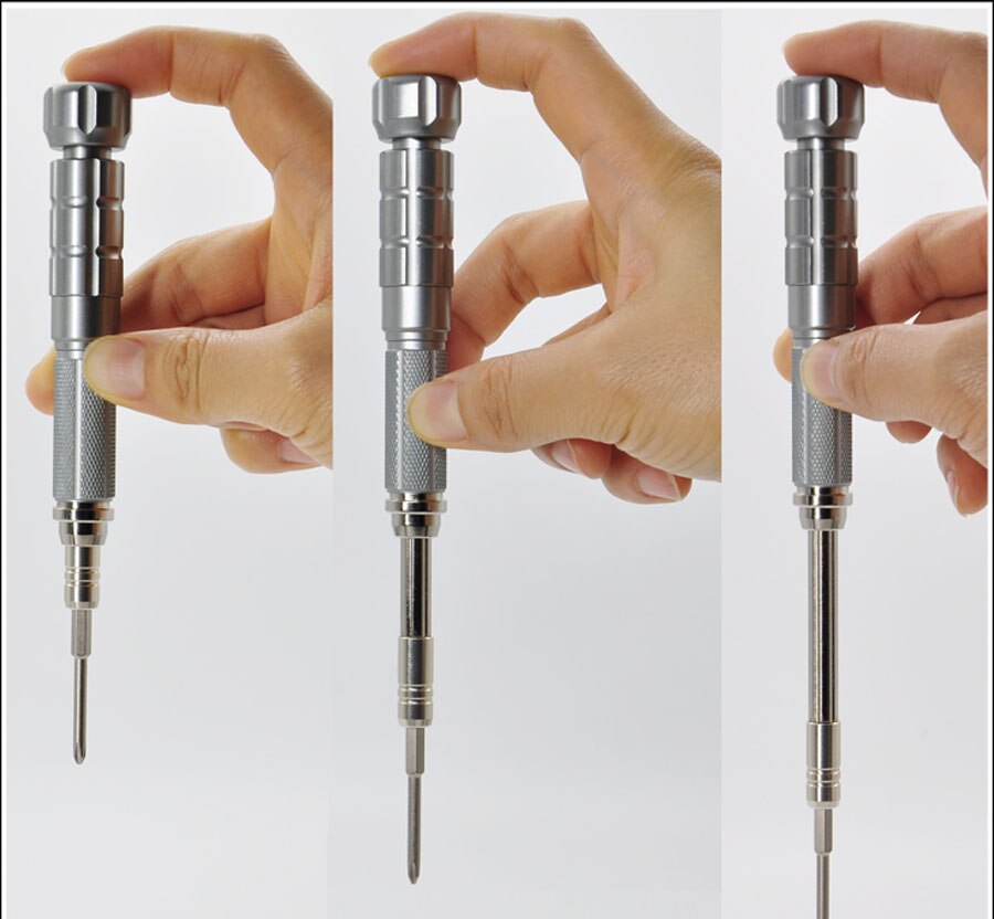 Nanch 23 in 1 precisieschroevendraaier met ingebouwde verlengschacht ,23 magnetische bits