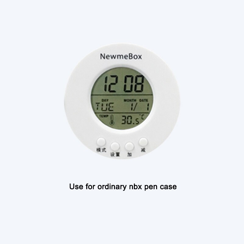 Number Game And Electronic Clock For NewmeBox Ordinary Or Quicksand Pencil Case Cute NBX Pencil Box Accessories: 2  Ordinary