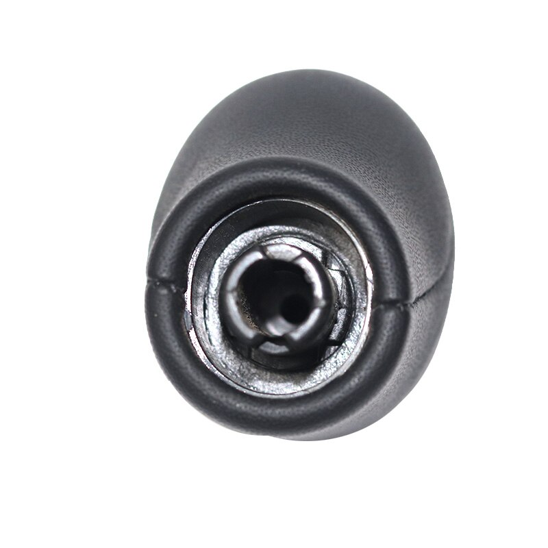 6 Speed Manual Black & Lederen Auto Shift Pookknop Hendel Gaitor Boot Cover Voor Mercedes Benz W639 Vito 2003 -