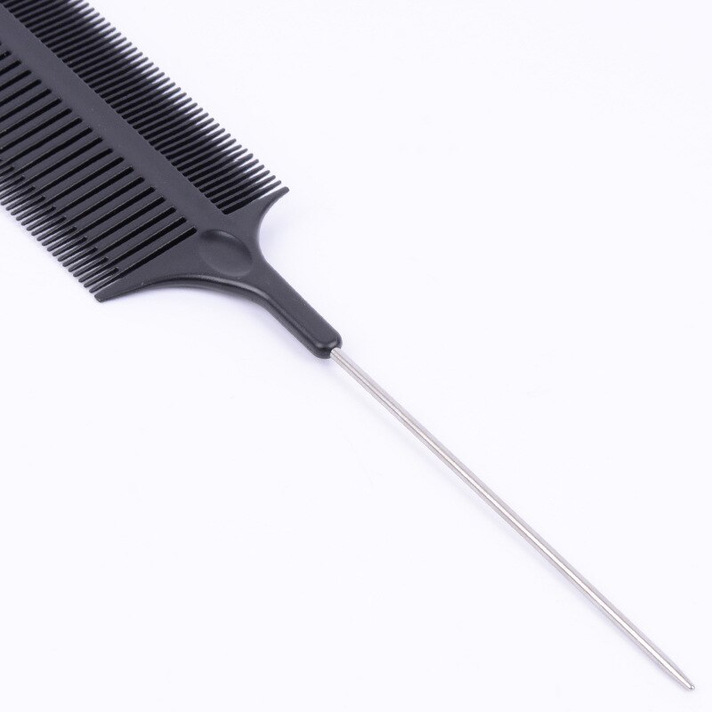 Peine para teñir el pelo, cepillo para peluquería, cola de Peine de tejido, peine para teñir el pelo, peines para cortar y tejer