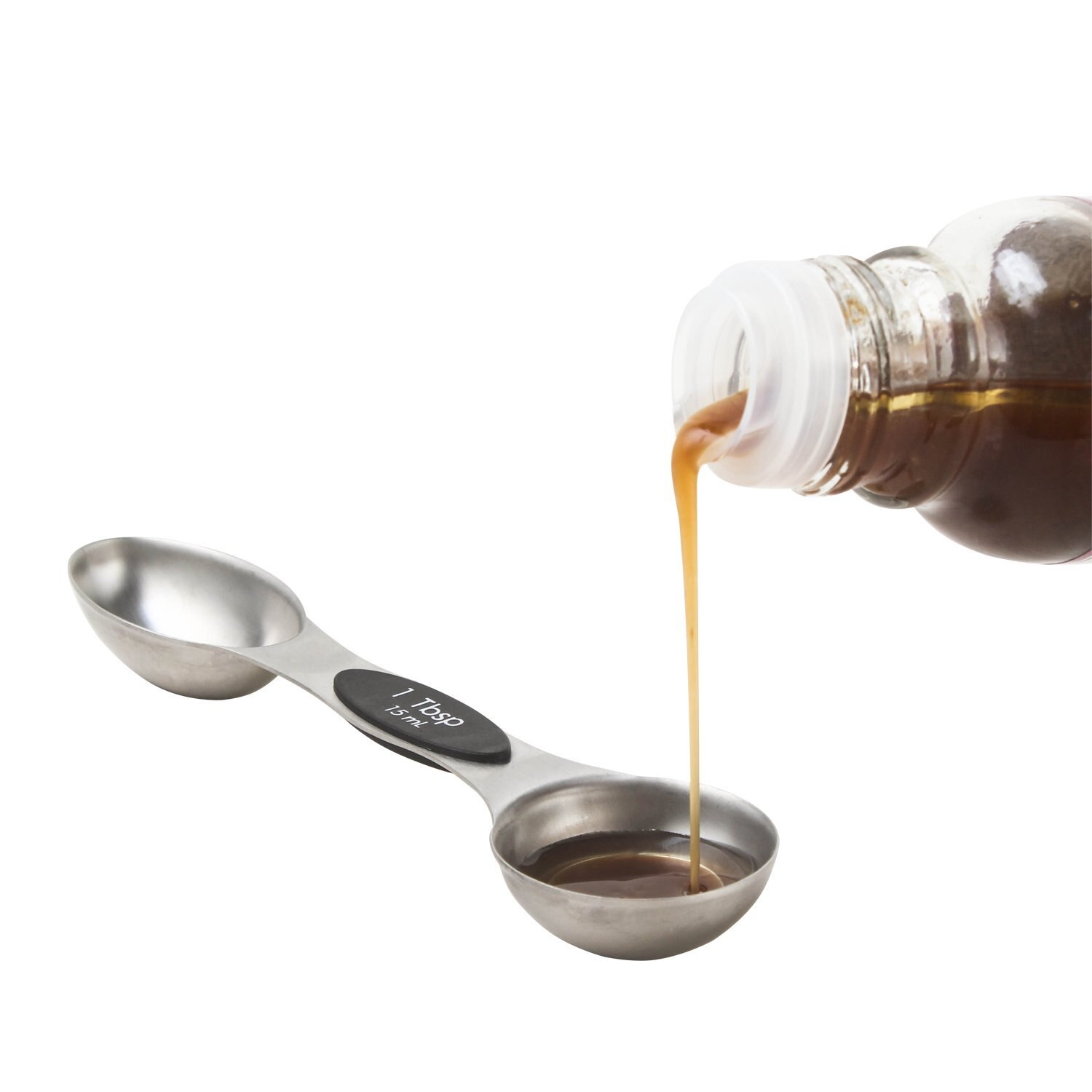 Double Sided Stainless Steel Measuring Spoons Magnetic Easy Storage Kitchen Accessories Cooking Tools