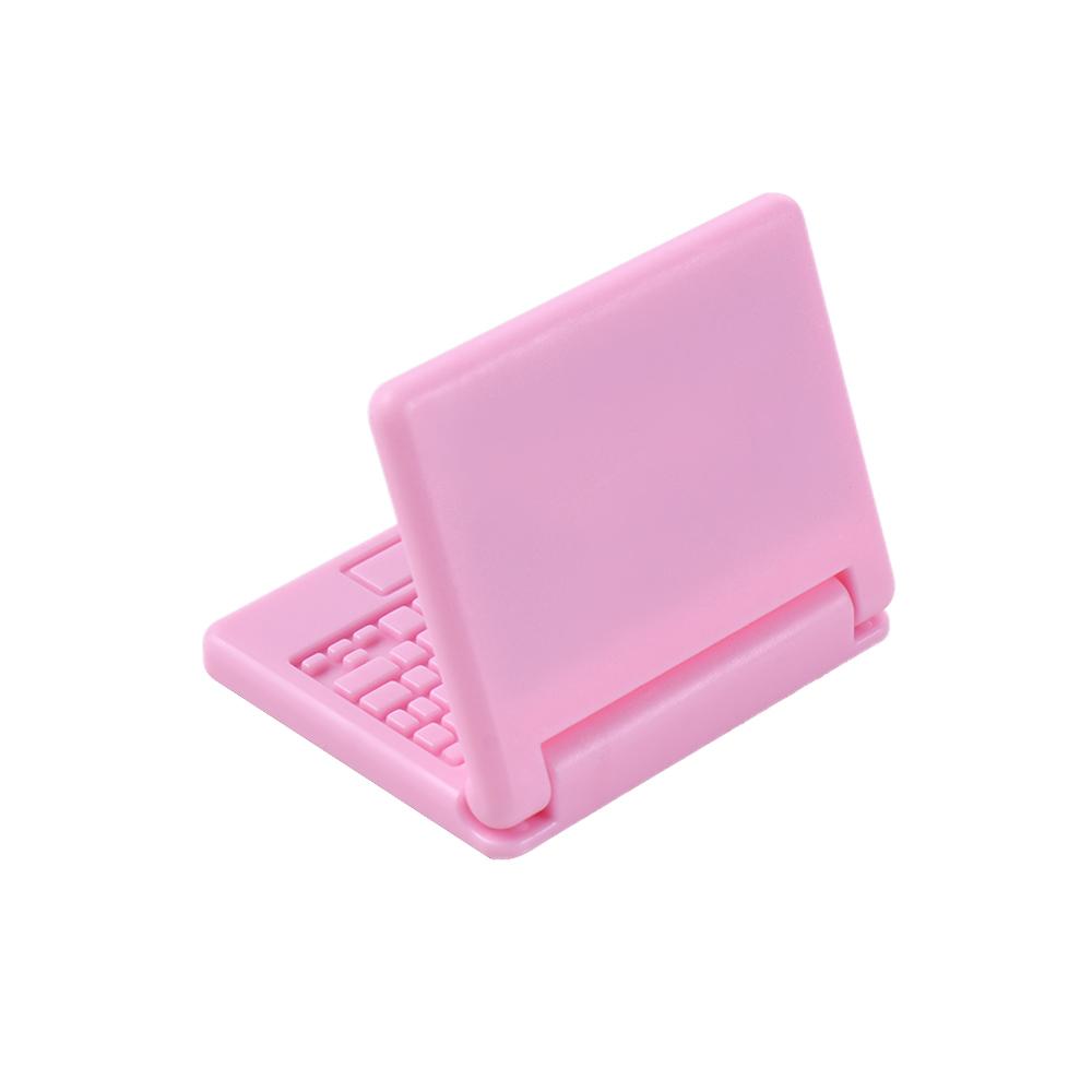 Poppenhuis DIY Accessoires Poppenhuis Decor Simulatie Laptop Poppenhuis Miniatuur Poppenhuis Computer Poppenhuismeubilair
