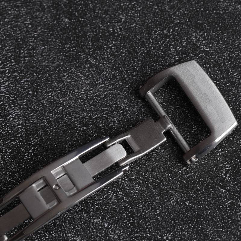 Original 316L Stainless Steel Folding Clasp, 20MM Silver Black Rose Gold And Golden Stainless Steel Clasp