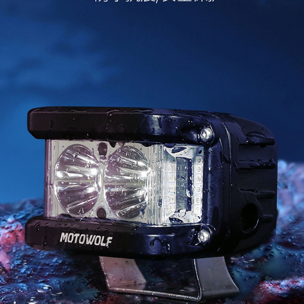 Motorfiets koplampen hoge helderheid exterieur koplampen motorfiets led-lamp
