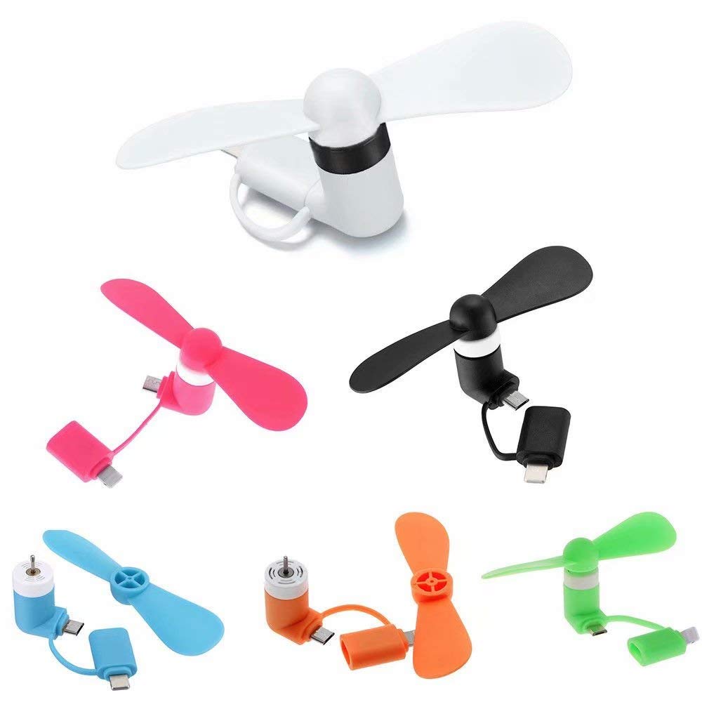 2 in 1 Mini Weiche Kühler Moblie Telefon Fan Staub Stecker für Iphone Ios Android Mikro Tragbare Hanldheld praktisch Fan smartphone Fans