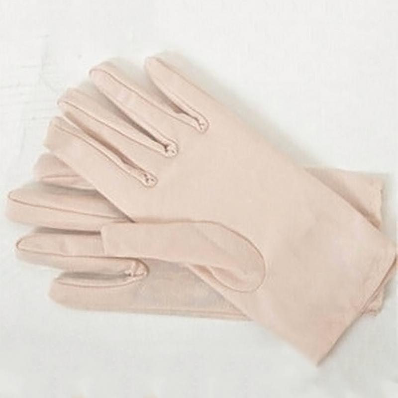 Women Protective Glooves Summer Gloves Men Women Spandex Gloves Ceremonial Gloves Smooth Stretch Solid Elbow Unisex: Skin Color