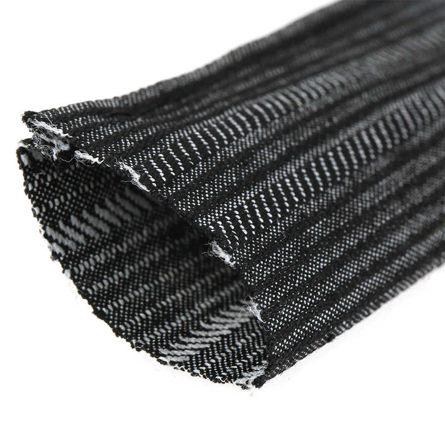 25'Nylon Protective Sleeve Sheath Cable Cover Welding Tig Torch Hydraulic Hose S