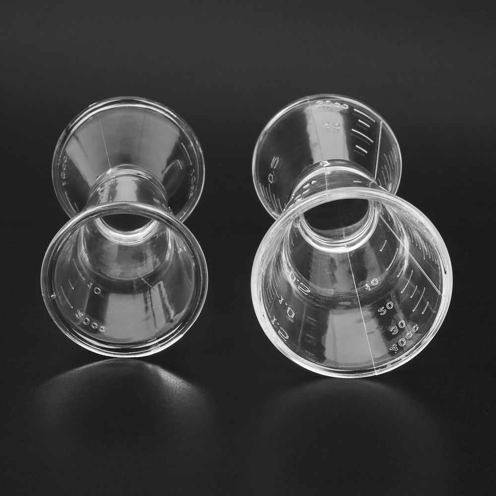 NICEYARD Cocktail Measure Cup Cocktail Shaker Jigger Measuring Cup Short Drink Measurement For Home Bar Party Kitchen Tools