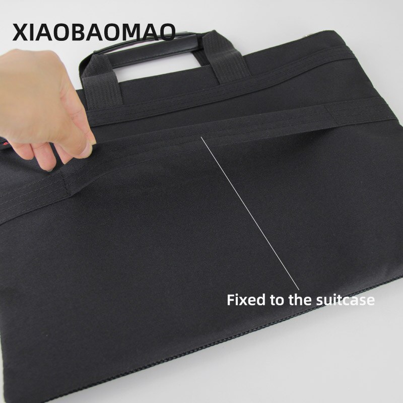 mesh oxford arkivpose  a4 dokumentpose  a4 glidelås dobbeltlags  a4 dokumenter arkivpose mappe kontorkoffert virksomhet