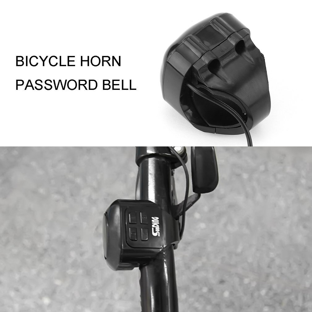 Ultra Loud Sound Bike Cycling Electric Bicycle Horn Password Bike ...