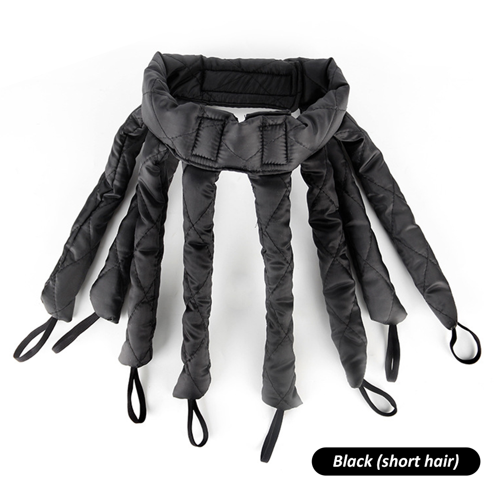 Octopus Heatless Lockenwickler Keine Hitze Heatless Locken Stange Stirnband Schlafen Stirnbänder Keine Hitze DIY Haar Styling Werkzeuge Lockenwickler: Burgunderrot