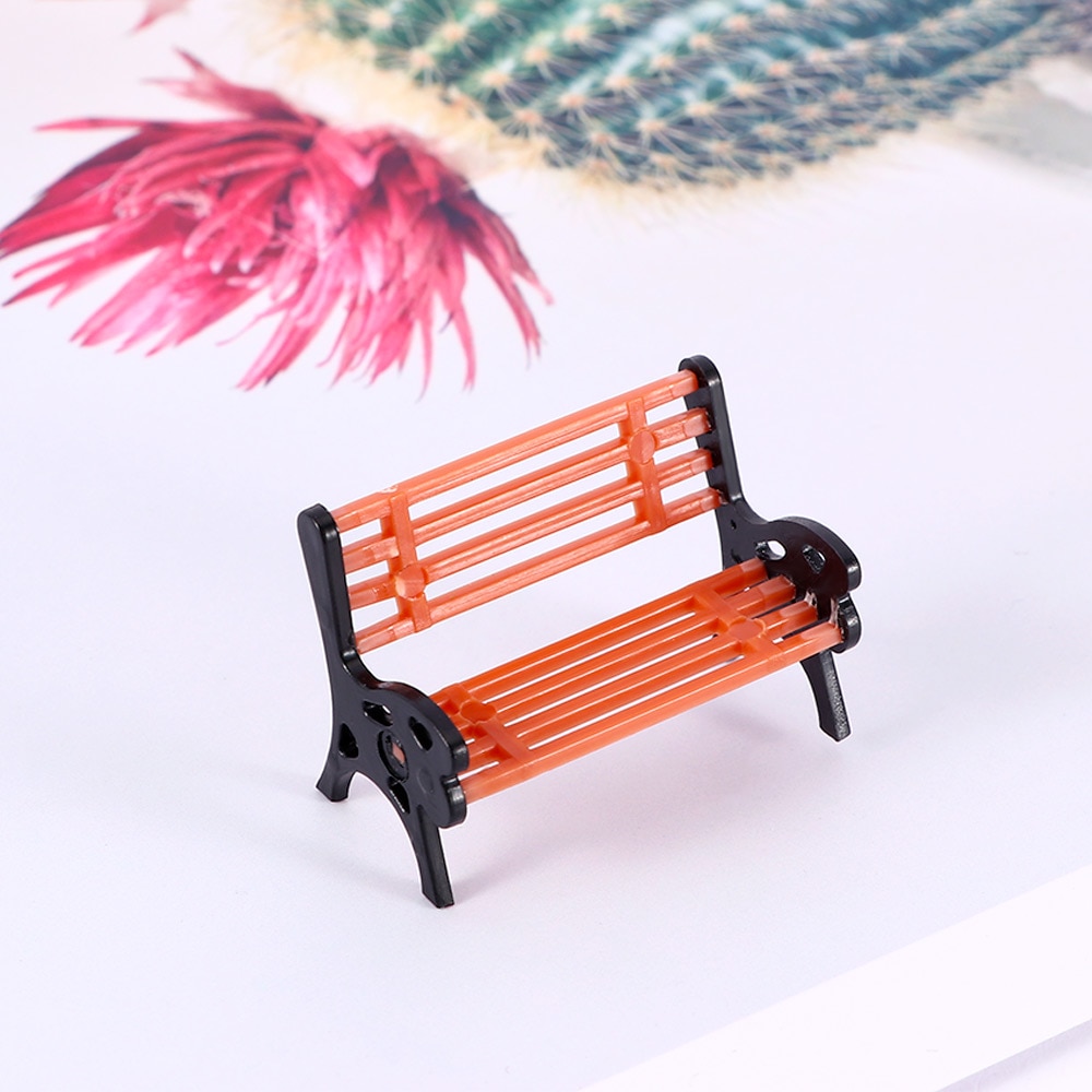 5pcs Plastic Model Park Bench Model Landscape 1:50... - Vicedeal
