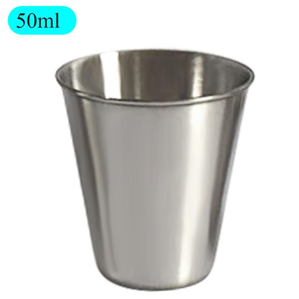 30ml Stainless Steel Coffee Tea Milk Mugs Metal Travel Mugs Tumbler Whiskey Beer Cups Outdoor Camping Drinking