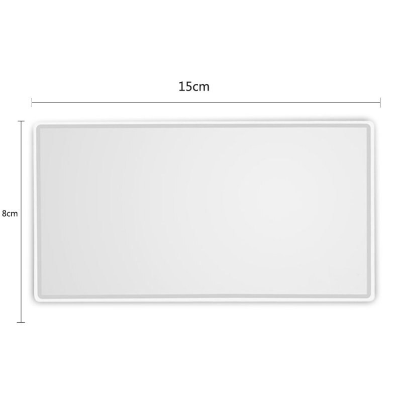 Auto binnenspiegel klevende achterkant roestvrijstalen vizier decoratieve make-up cosmetische spiegels fm: B