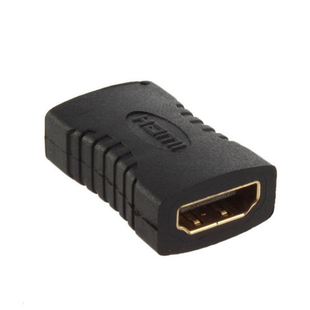 HDMI Female to Female Coupler Extender Adapter Connector F/F for HDTV HDCP Adapter Connector HD1080p: Default Title