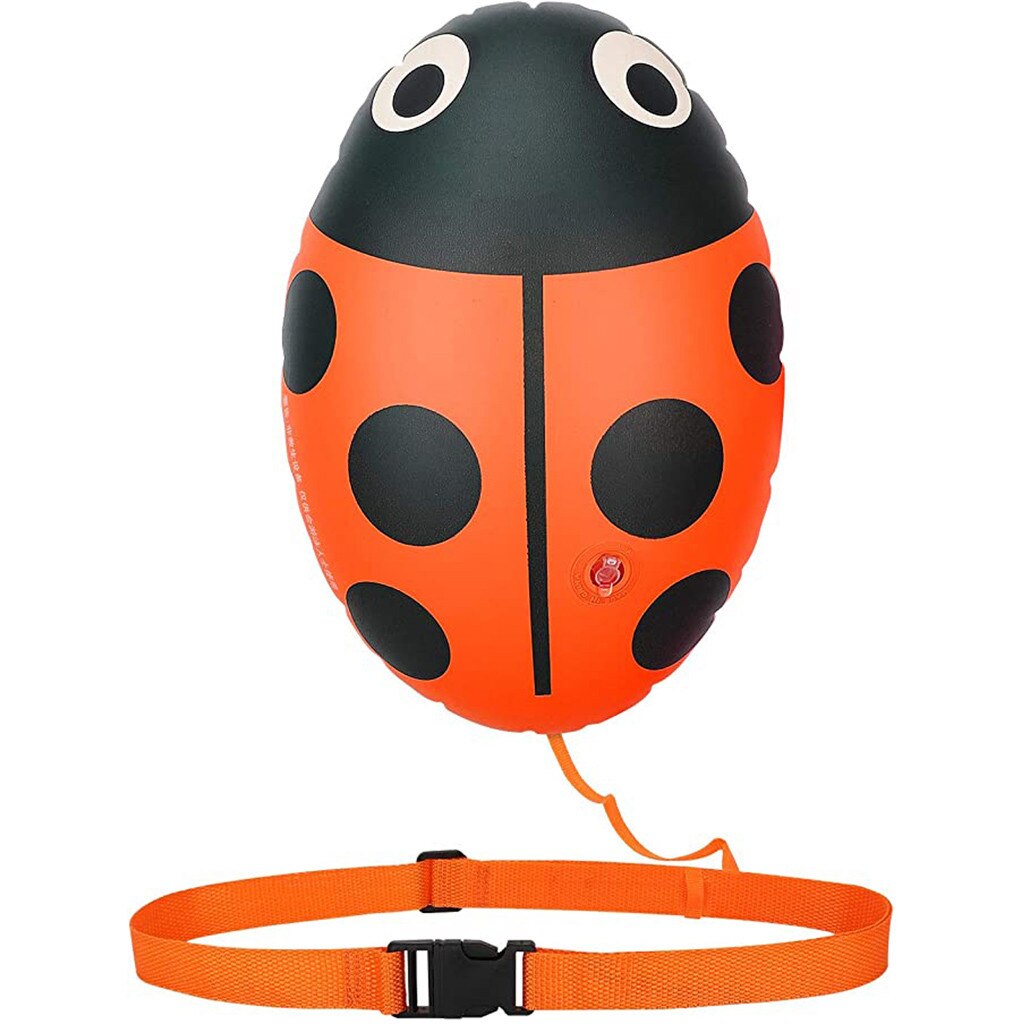 PVC Lifebelt Beetle Swimming Buoy Safety Float Device Air Drift Bag Tow Float Outdoor Swimming Safety Inflatable Flotation Bag