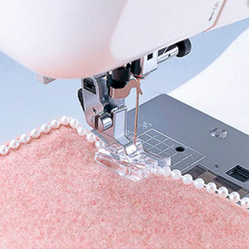 Pearls and Sequins Sewing Knit Wear Machine Spool Presser Fabric Foot Round Bead Pressure-Foot Joint Belt Tool Accessories etc.
