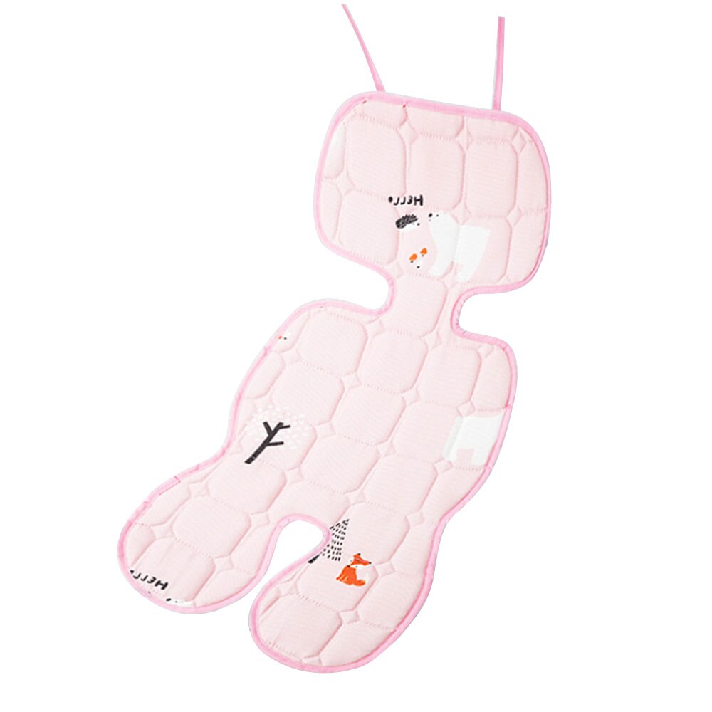 Almohadilla de enfriamiento para cochecito de verano, colchón de malla de aire para silla de bebé transpirable, funda para asiento de coche de bebé, cojín para recién nacido: 2