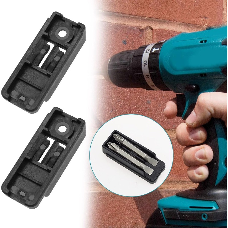 Hållare för elektrisk skruvmejselbits för makita 18v slagskruvmejsel, bältesklämma för makita 18v sladdlösa borrar och slagskruvmejsel