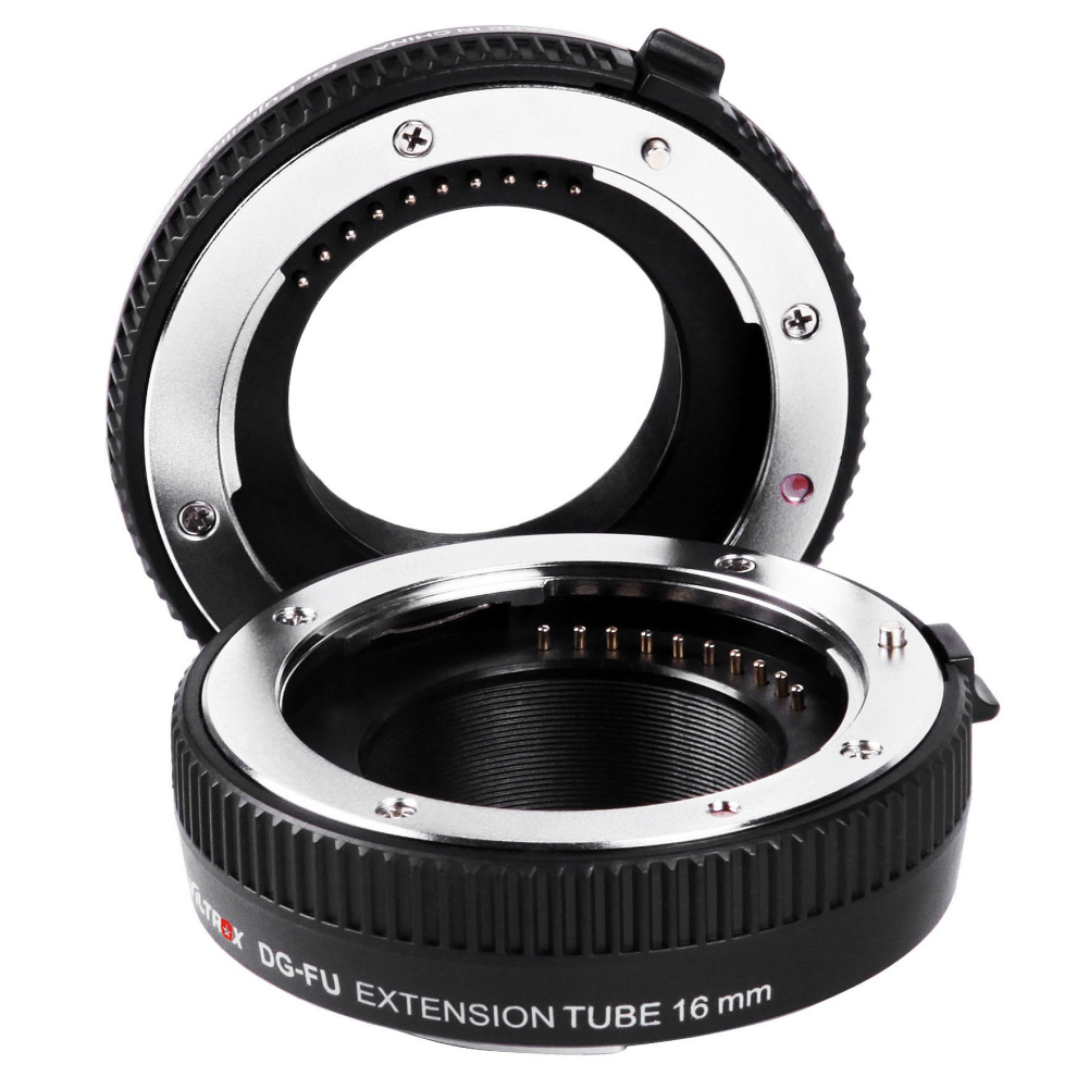 Viltrox Auto Focus Macro Extension Tube Ring DG-FU Camera AF Macro Extension Tube Ring Adapter for Fuji X Mount Lens