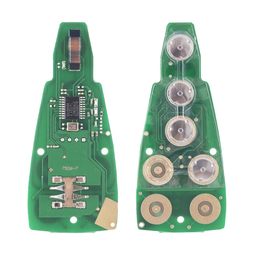 KEYYOU 3+1 Button Remote Smart Car Key Fob Keyless For Chrysler Town & Country For Dodge 300 Challenger Charger Durango Journey