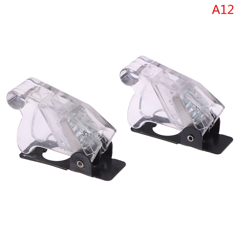 2 pièces Auto Voiture Bateau Camion Led Illuminée Interrupteur À Bascule Avec Sécurité Avion Secousse Couvrent la Garde: 12
