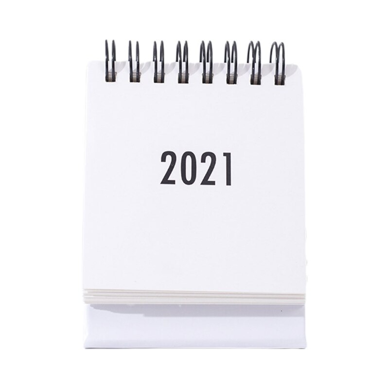 Mini Kalender Stehend Schreibtisch Spule Kalender Schreibtisch Aufstehen Kalender-Dezember: D