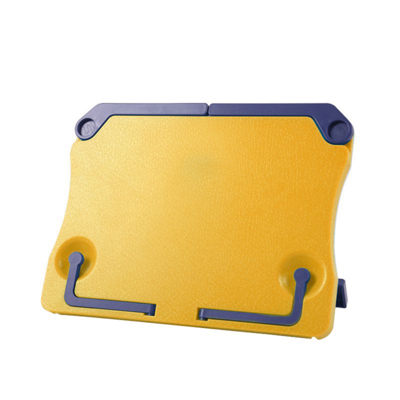 Music Sheet Stands Portable Adjustable Folding Piano Score Book Holder Reading Musical Instruments Accessories: Yellow